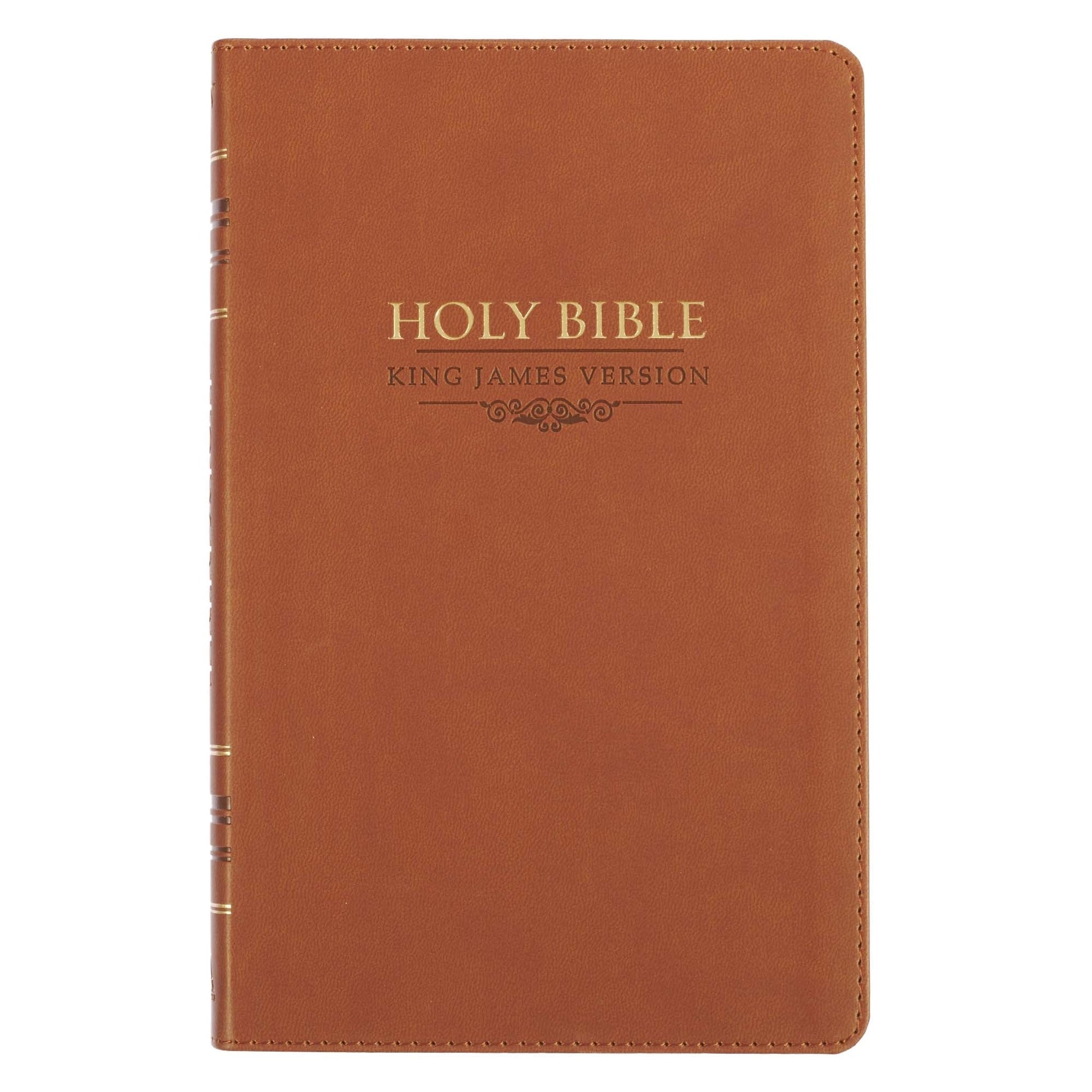KJV Gift & Award Bible, Brown - Re-vived