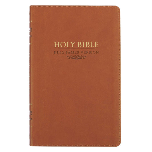 KJV Gift & Award Bible, Brown - Re-vived