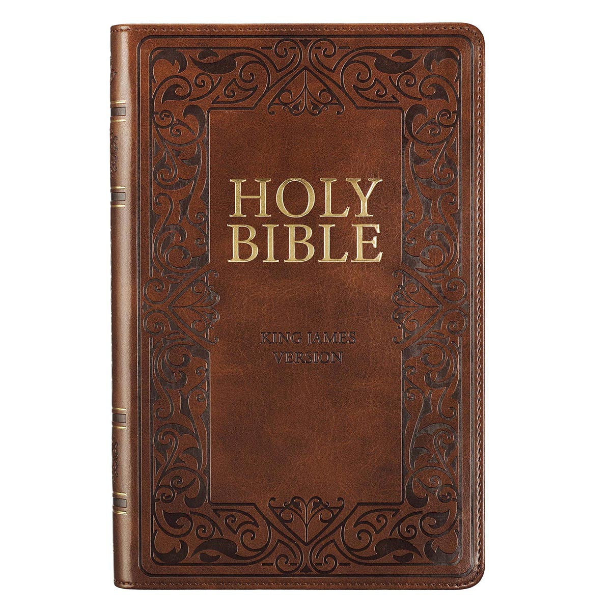 KJV Gift Edition Bible, Brown, Thumb Indexed - Re-vived