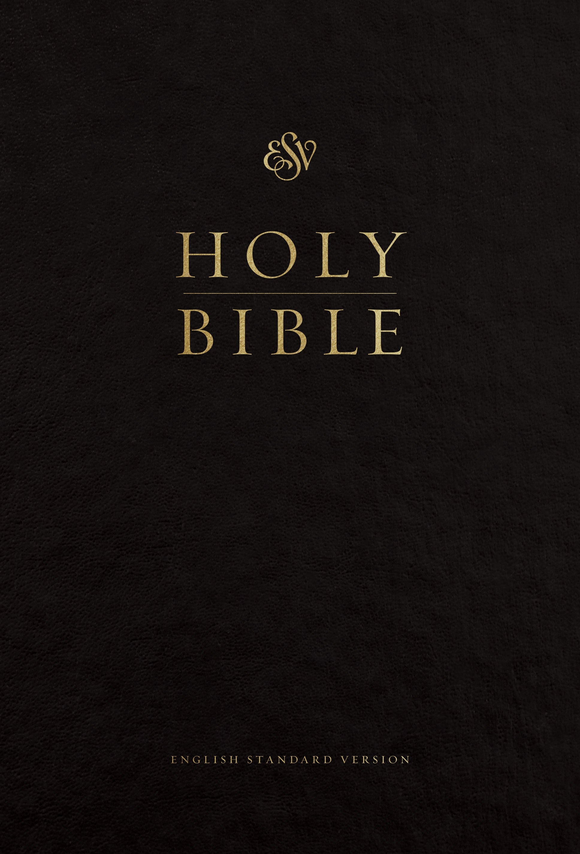 ESV Pew and Worship Bible, Large Print (Black) - Re-vived