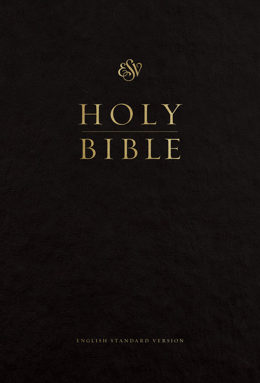 ESV Pew and Worship Bible, Large Print (Black) - Re-vived