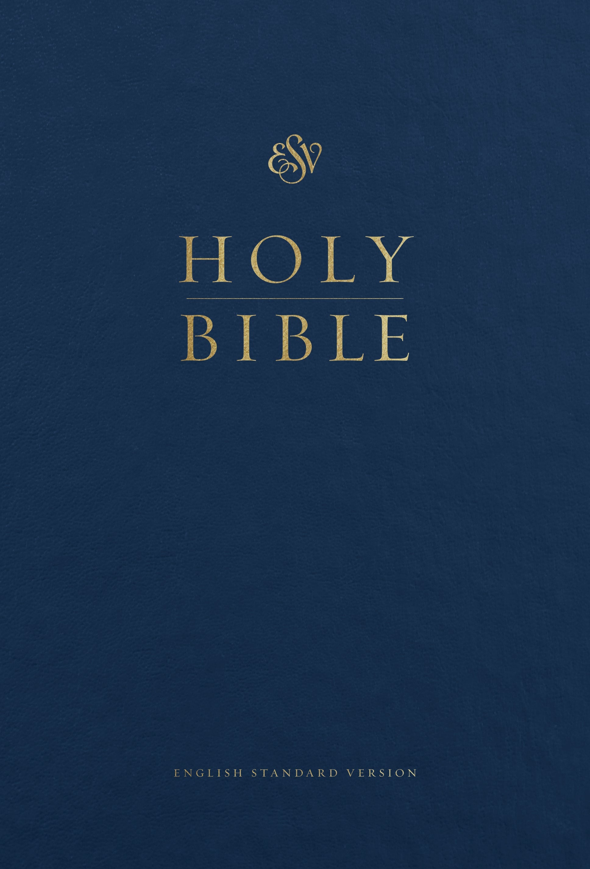 ESV Pew and Worship Bible, Large Print (Blue) - Re-vived