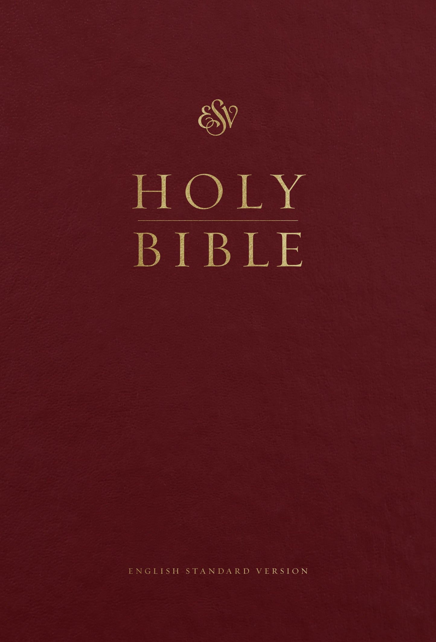 ESV Pew and Worship Bible, Large Print (Burgundy) - Re-vived