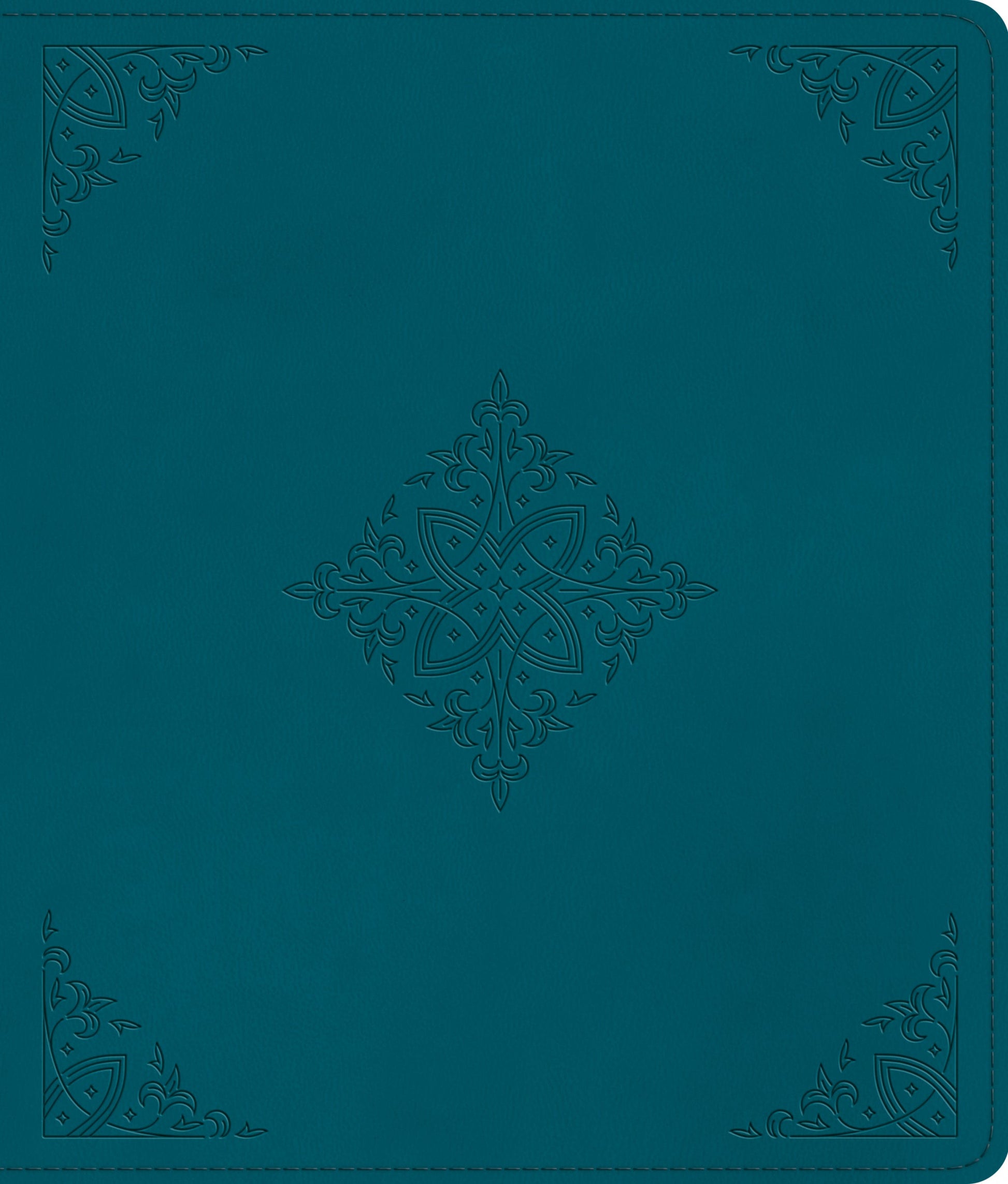 ESV Journaling Bible (TruTone, Deep Teal, Fleur-de-lis - Re-vived