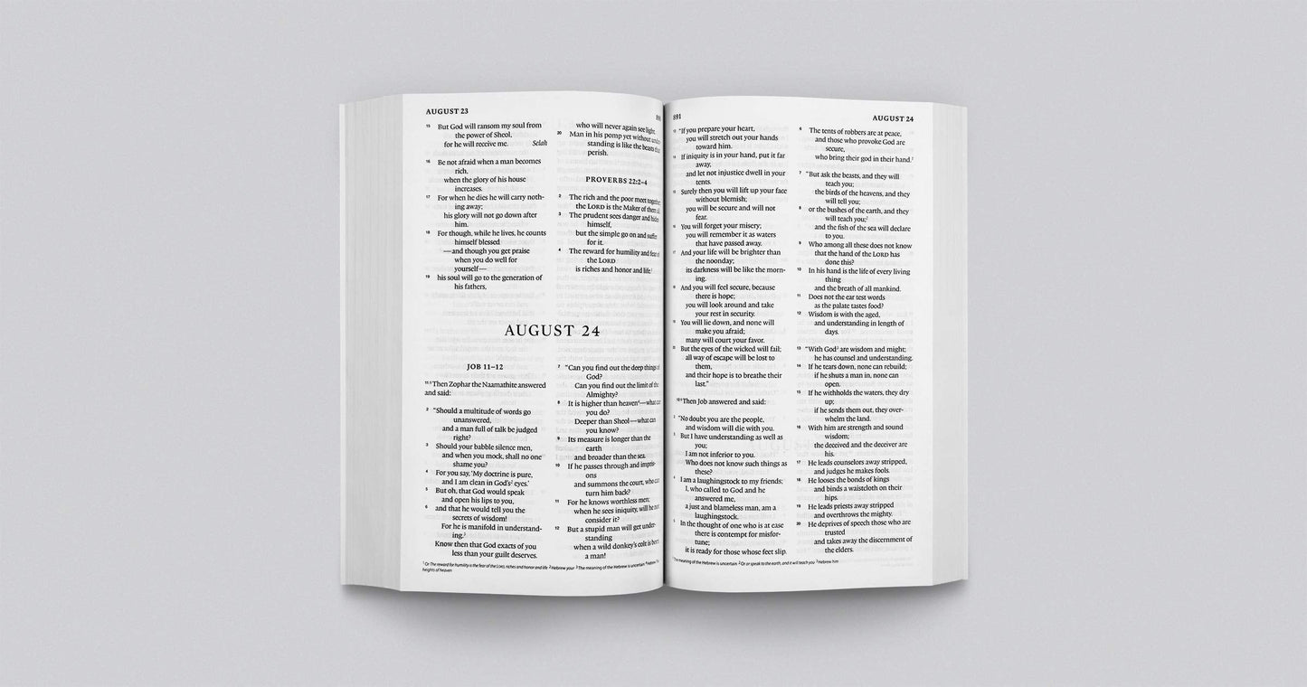 ESV Every Day Bible: 365 Readings through the Whole Bible - Re-vived
