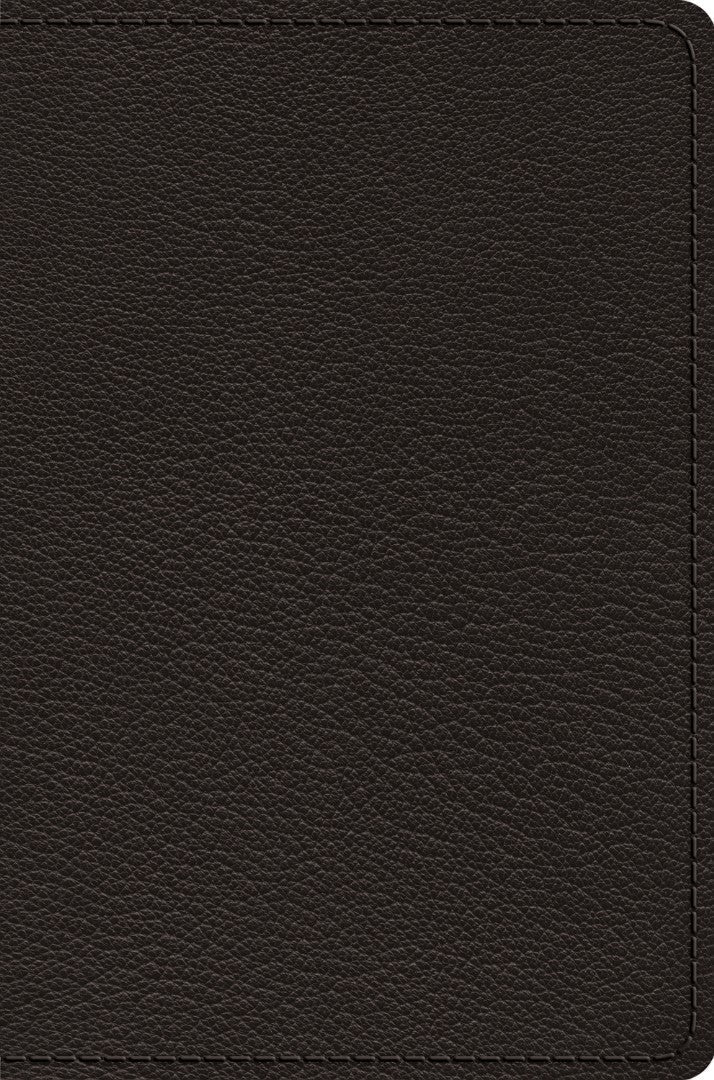 ESV Preaching Bible, Verse-by-Verse Edition, Black Goatskin - Re-vived