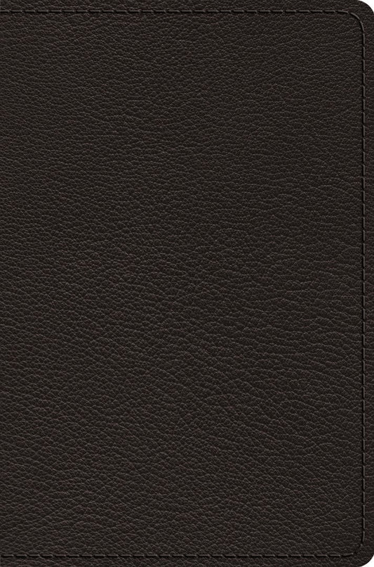 ESV Preaching Bible, Verse-by-Verse Edition, Black Goatskin - Re-vived