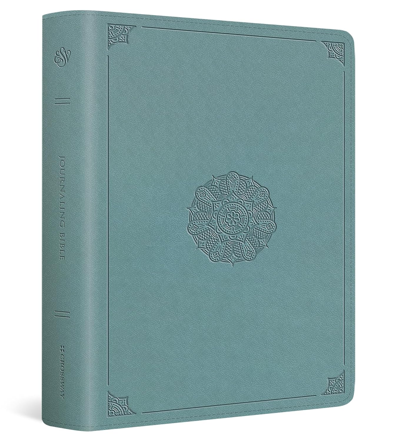 ESV Journaling Bible (Trutone, Paris Sky, Emblem Design) - Re-vived