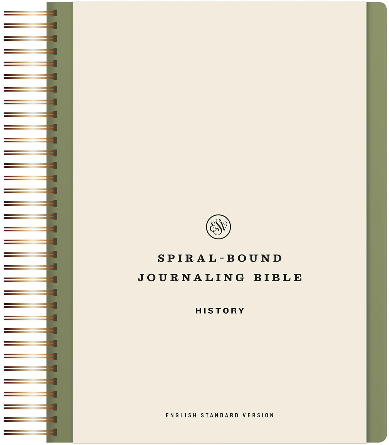 ESV Spiral-Bound Journaling Bible, History (Hardcover) - Re-vived