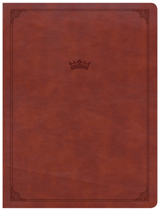 CSB Tony Evans Study Bible, British Tan LeatherTouch - Re-vived