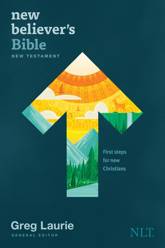 New Believer's Bible New Testament NLT (Softcover) - Re-vived