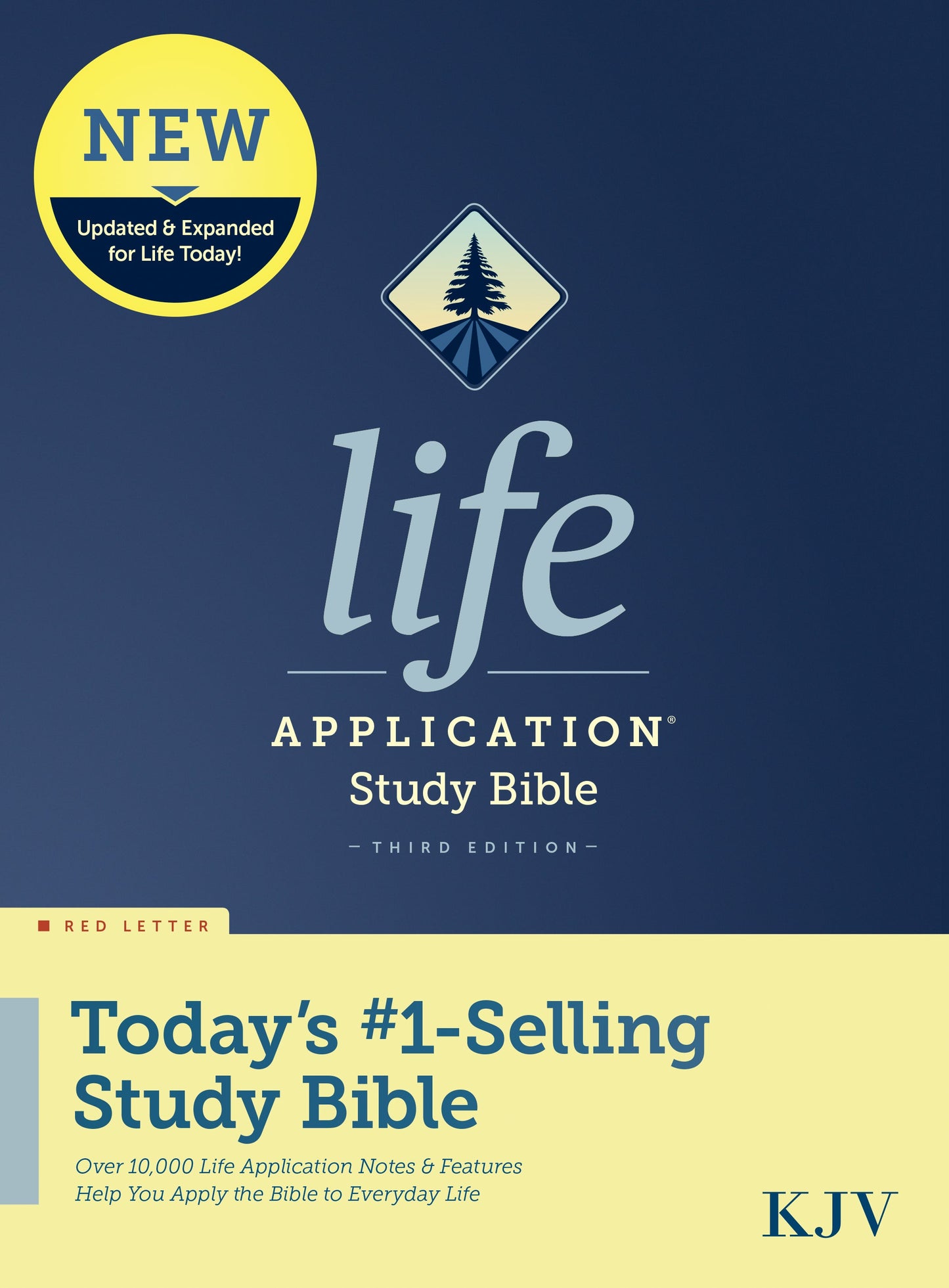 KJV Life Application Study Bible, Third Edition, Red Letter - Re-vived