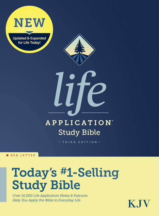 KJV Life Application Study Bible, Third Edition, Red Letter - Re-vived