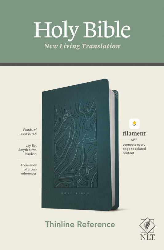 NLT Thinline Reference Bible, Filament Enabled Edition - Re-vived