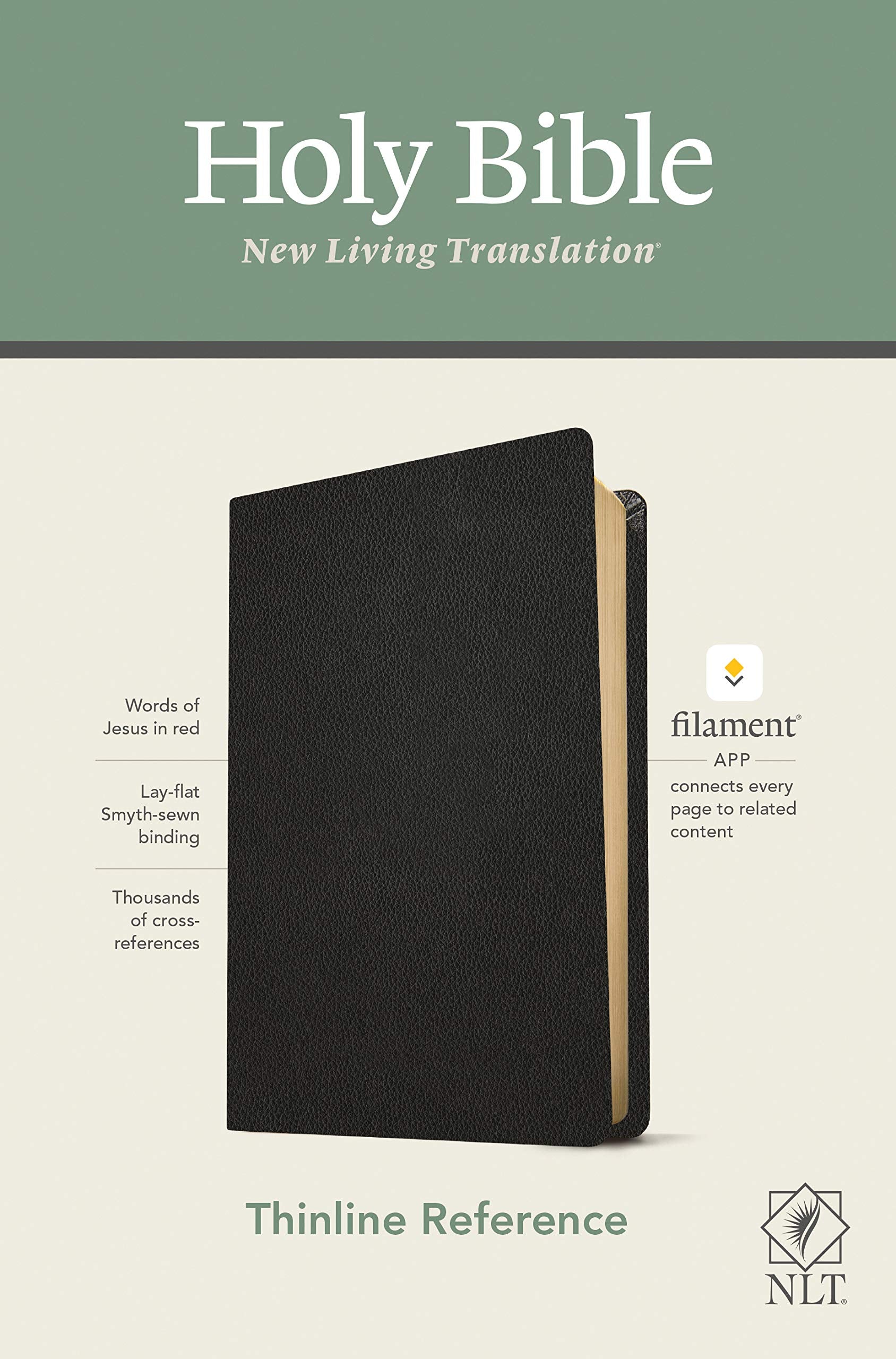 NLT Thinline Reference Bible, Filament Enabled Edition - Re-vived