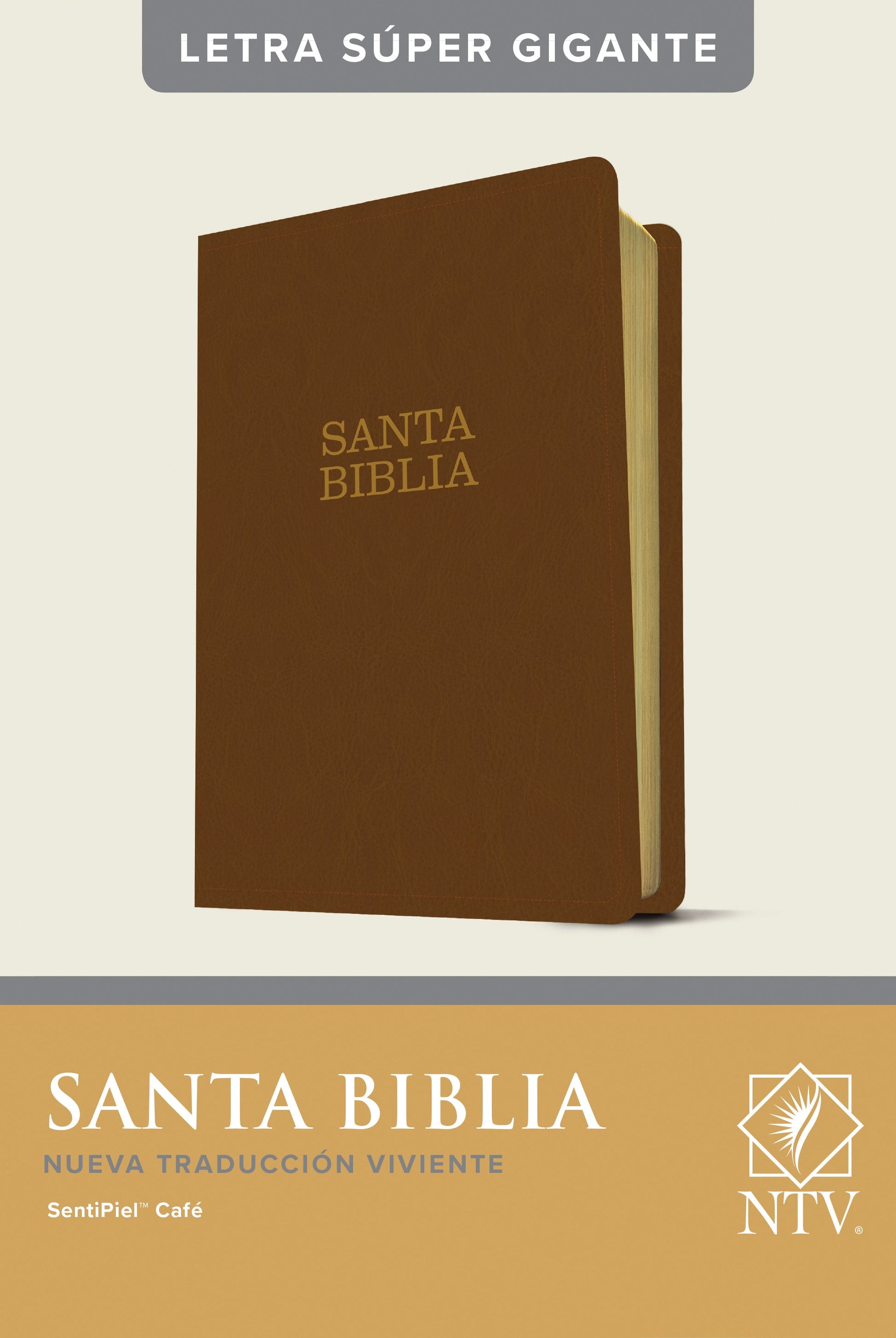 Santa Biblia NTV, Letra Súper Gigante, Letra Roja, SentiPiel - Re-vived