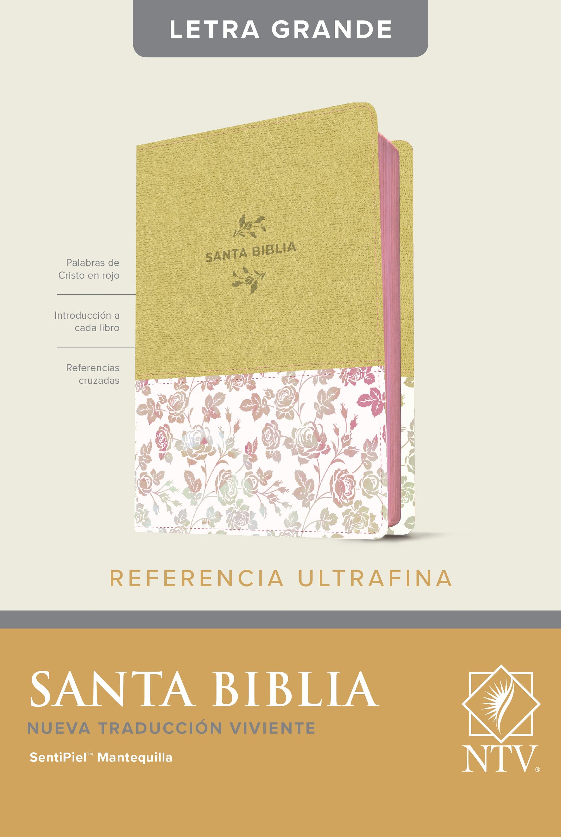 Santa Biblia NTV, Edición de referencia ultrafina, letra gra - Re-vived