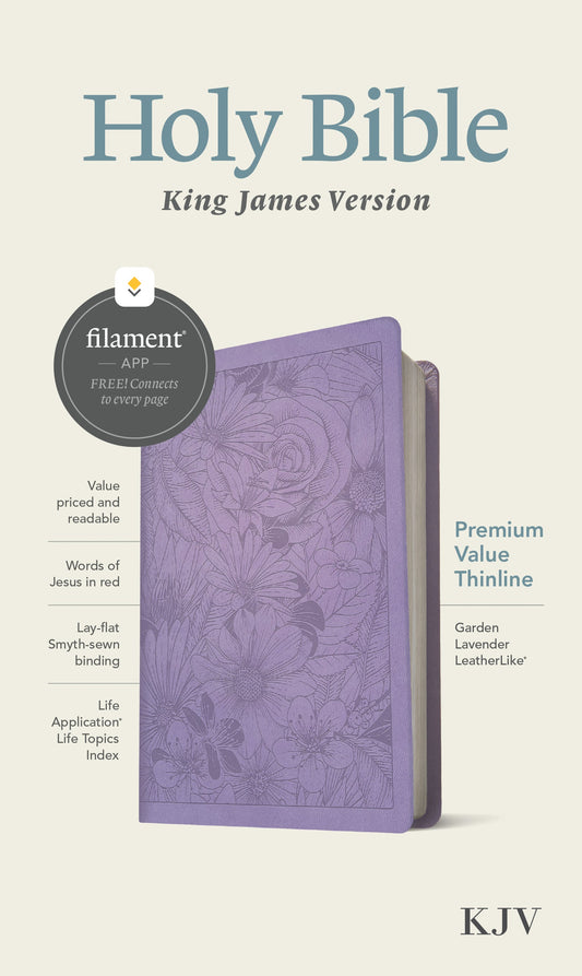 KJV Premium Value Thinline Bible, Filament Enabled Edition ( - Re-vived