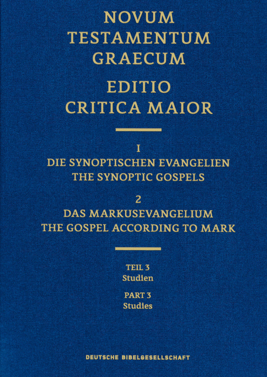 The Gospel of Mark, Editio Critica Maior 2.3 - Re-vived