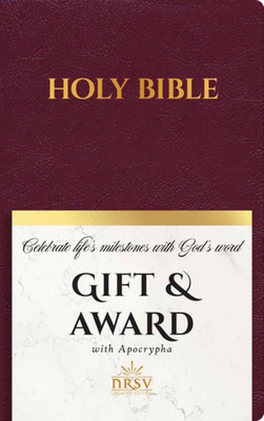 NRSV Updated Edition Gift & Award Bible with Apocrypha - Re-vived