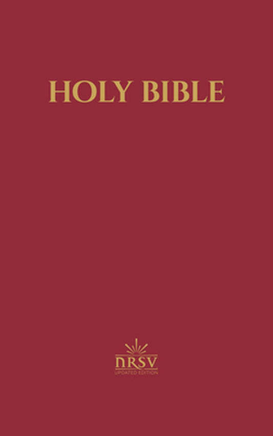 NRSV Updated Edition Pew Bible with Apocrypha, Burgundy - Re-vived