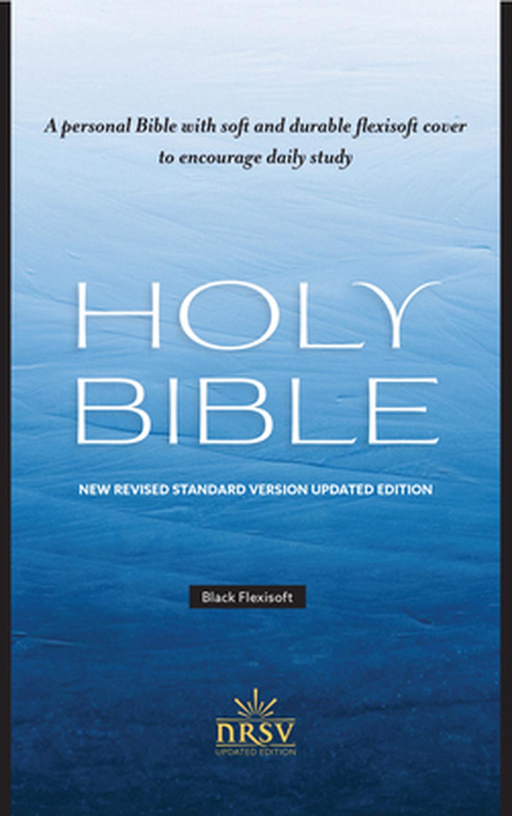 NRSV Updated Edition Flexisoft Bible, Black - Re-vived