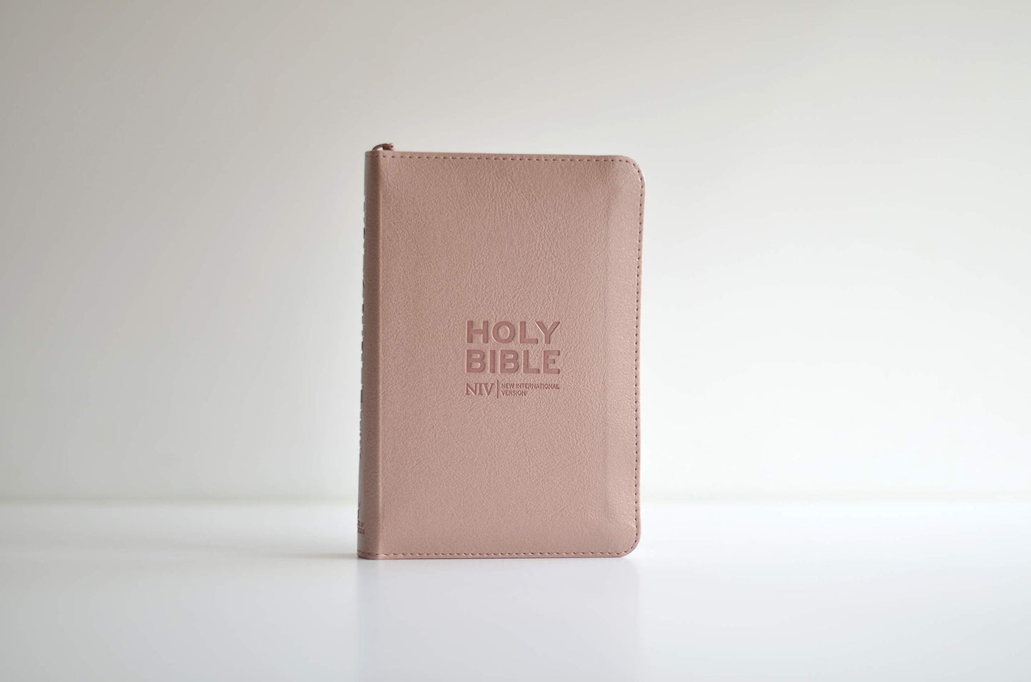 NIV Pocket Soft-tone Bible, Rose Gold - Re-vived