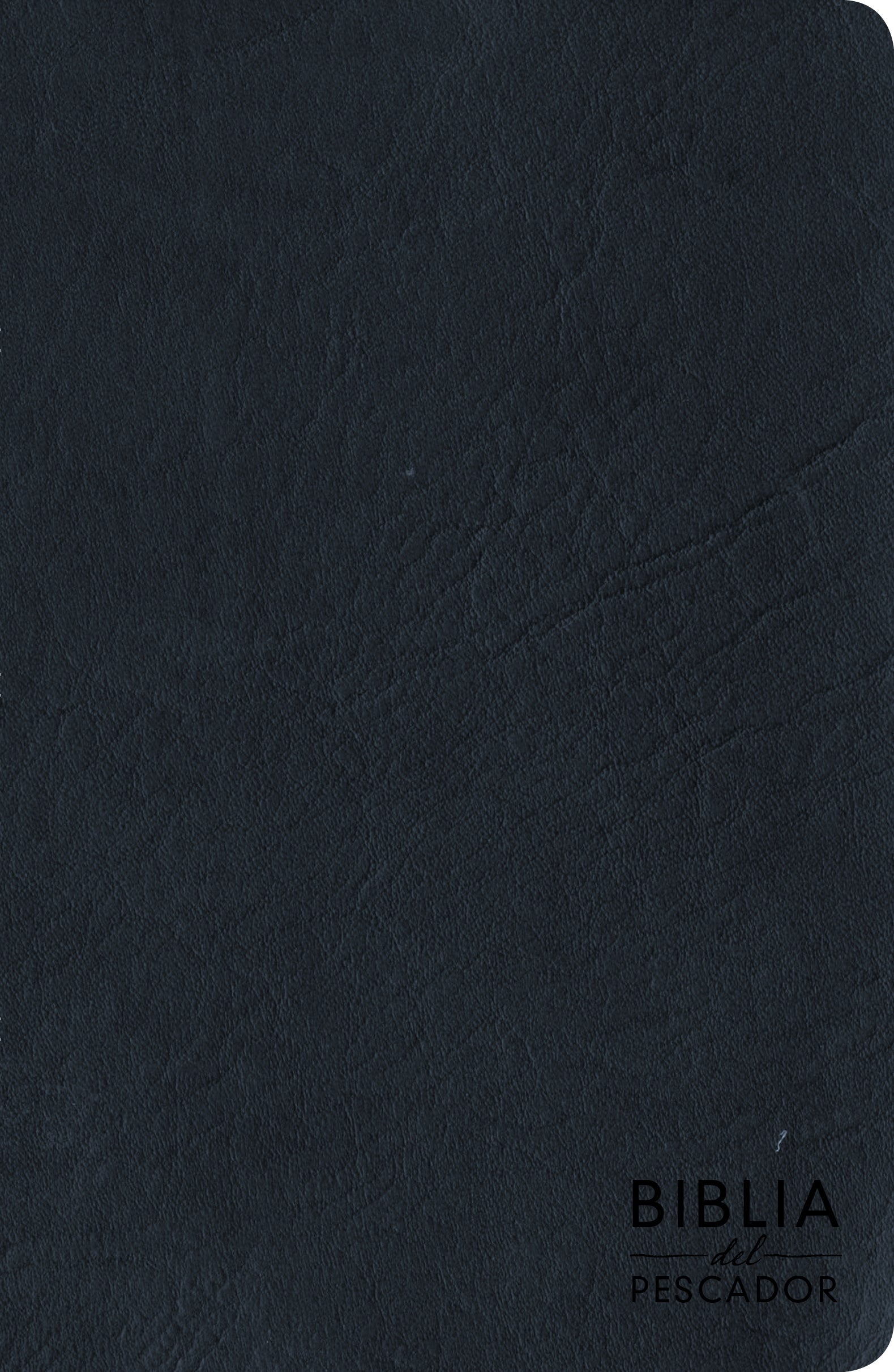 RVR 1960 Biblia del Pescador letra grande, azul símil piel - Re-vived
