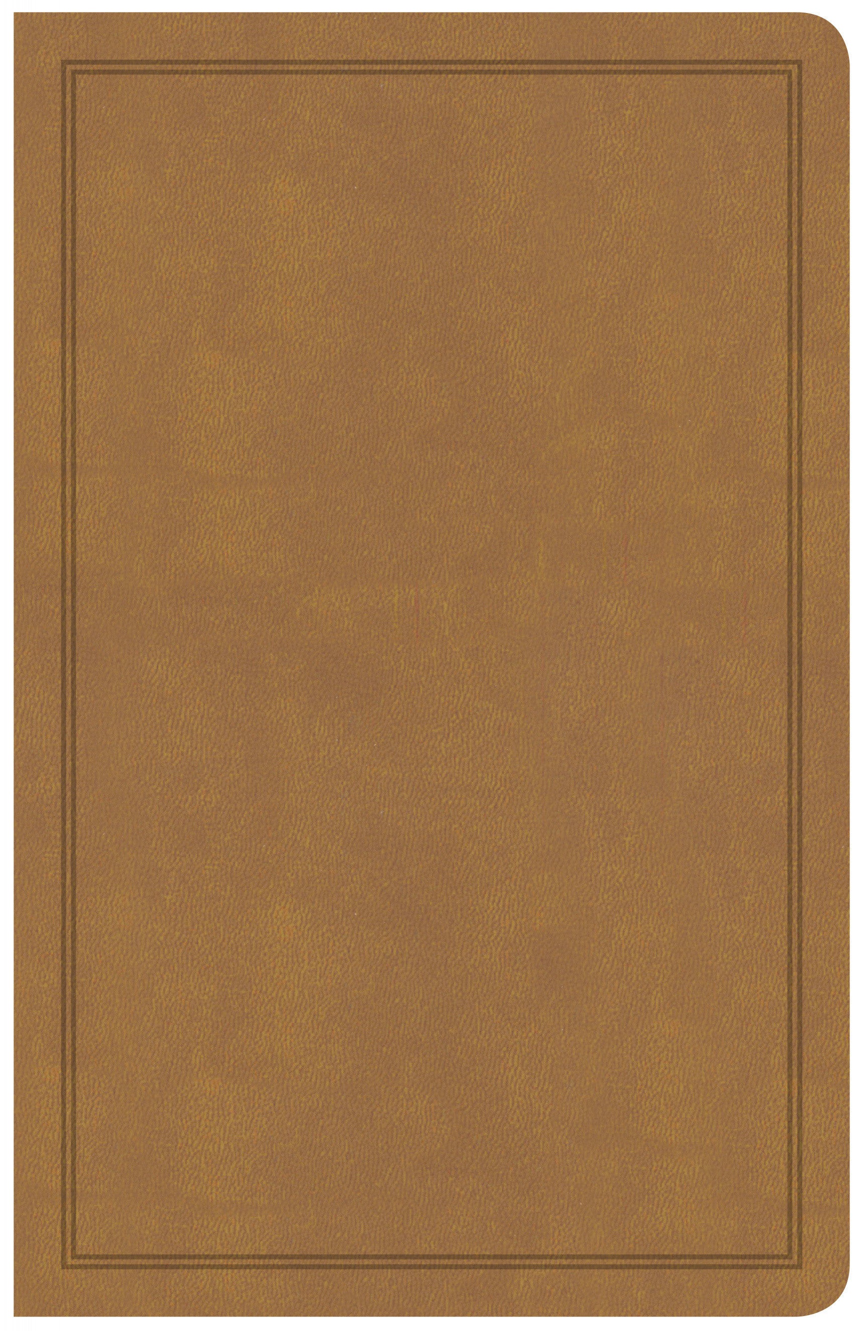 CSB Deluxe Gift Bible, Tan LeatherTouch - Re-vived