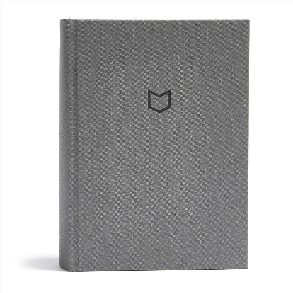 CSB He Reads Truth Bible, Pewter Cloth Over Board - Re-vived