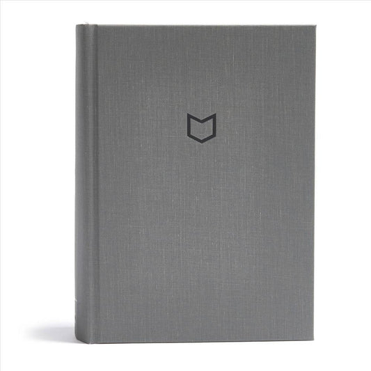 CSB He Reads Truth Bible, Pewter Cloth Over Board - Re-vived