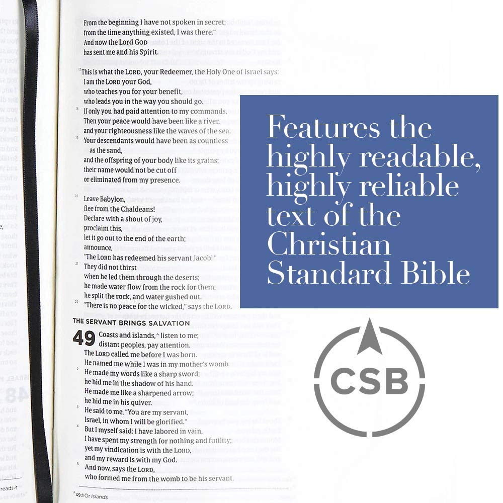 CSB He Reads Truth Bible, Green Cloth Over Board Indexed - Re-vived