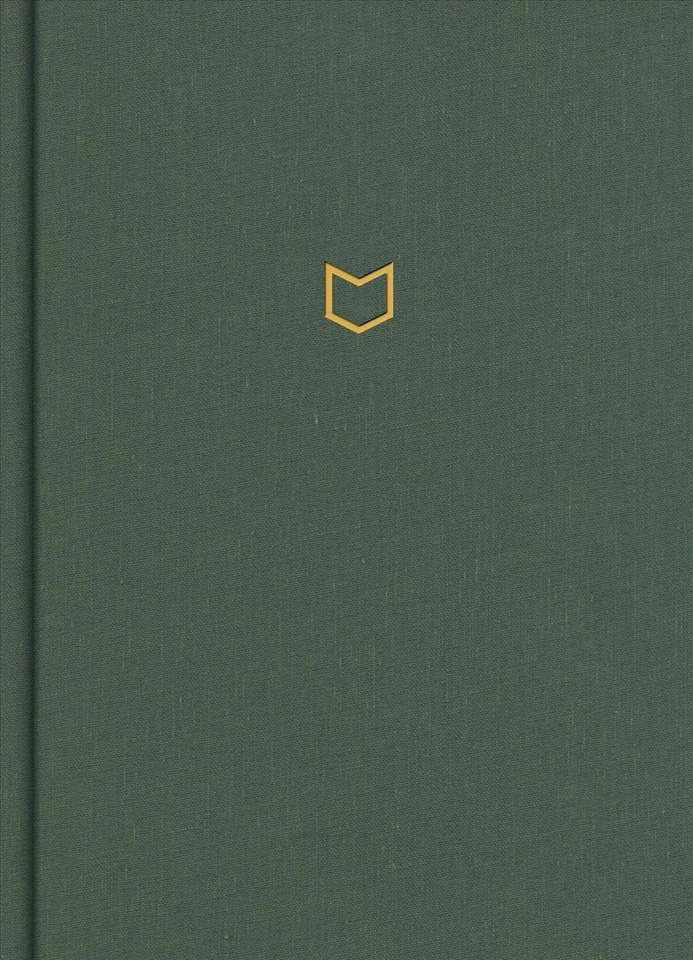 CSB He Reads Truth Bible, Green Cloth Over Board Indexed - Re-vived