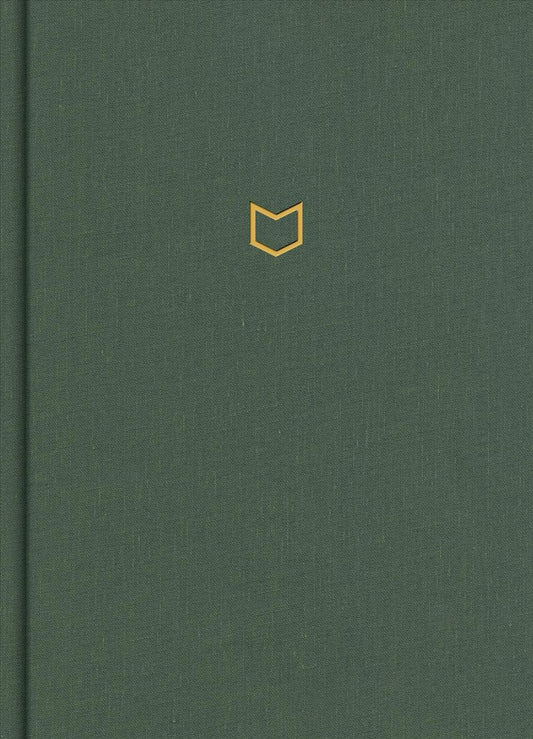 CSB He Reads Truth Bible, Green Cloth Over Board Indexed - Re-vived