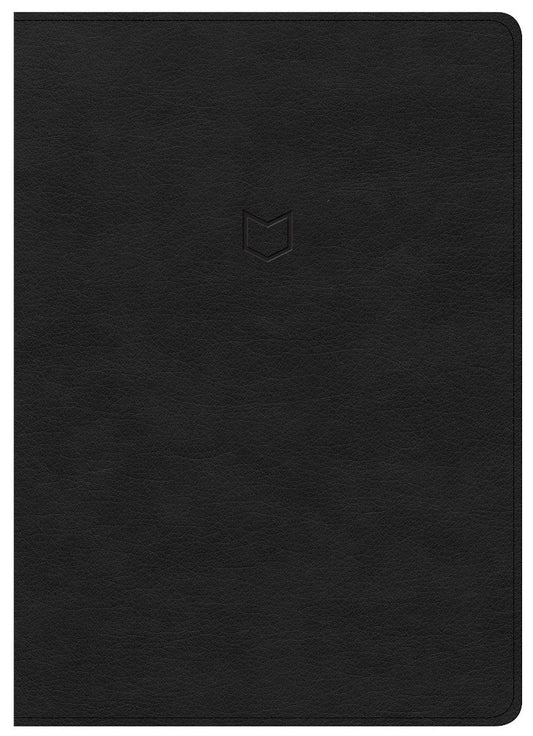 CSB He Reads Truth Bible, Black Leathertouch - Re-vived
