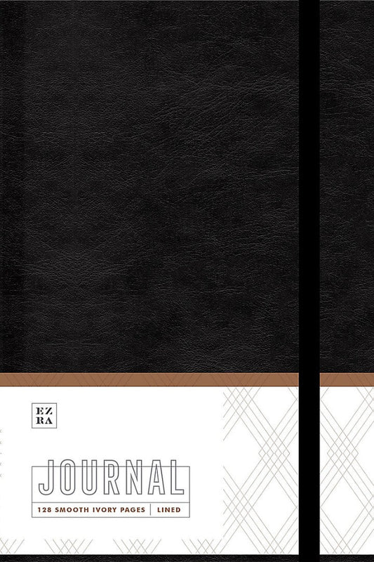 Ezra Journal, Black - Re-vived