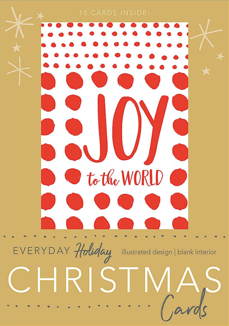 Joy To The World Boxed Christmas Cards - Re-vived