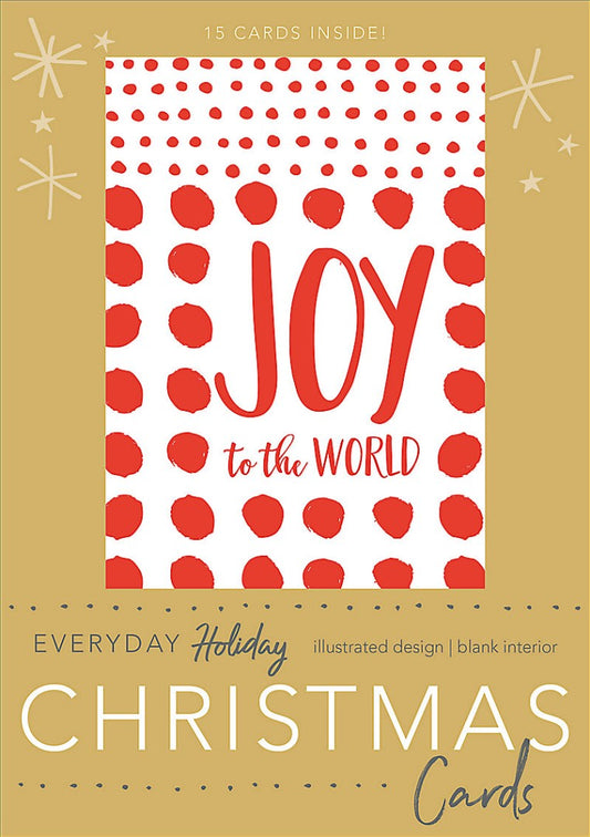Joy To The World Boxed Christmas Cards - Re-vived