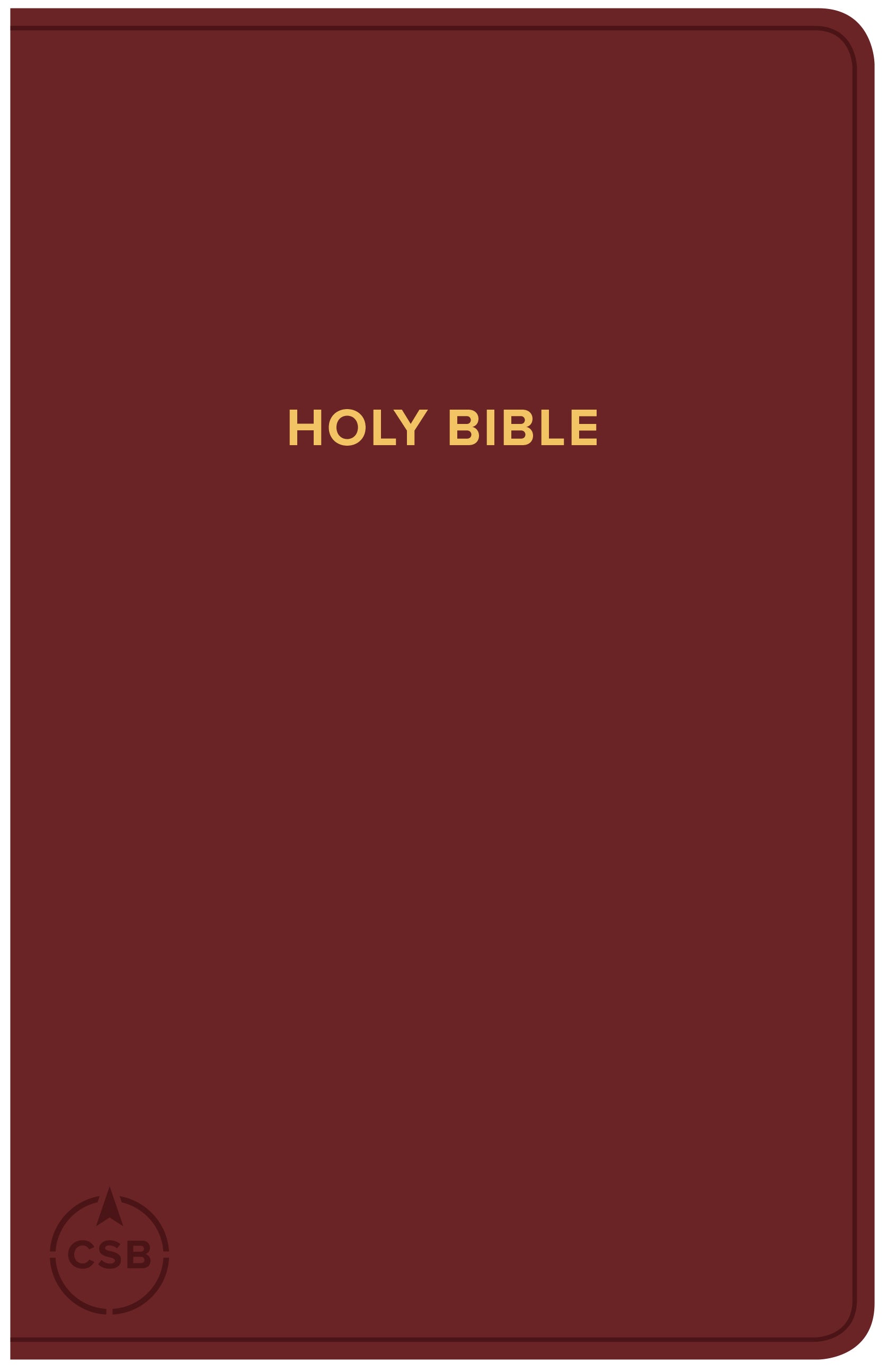 CSB Gift & Award Bible, Burgundy - Re-vived