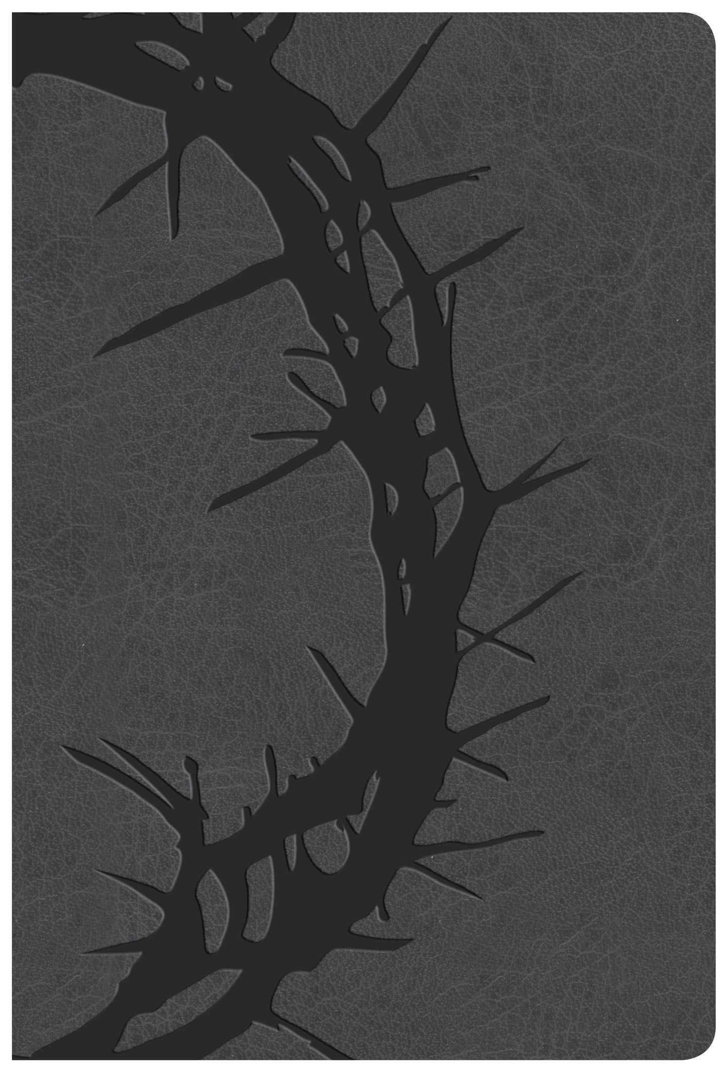 KJV Giant Print Reference Bible, Charcoal LeatherTouch, Inde - Re-vived