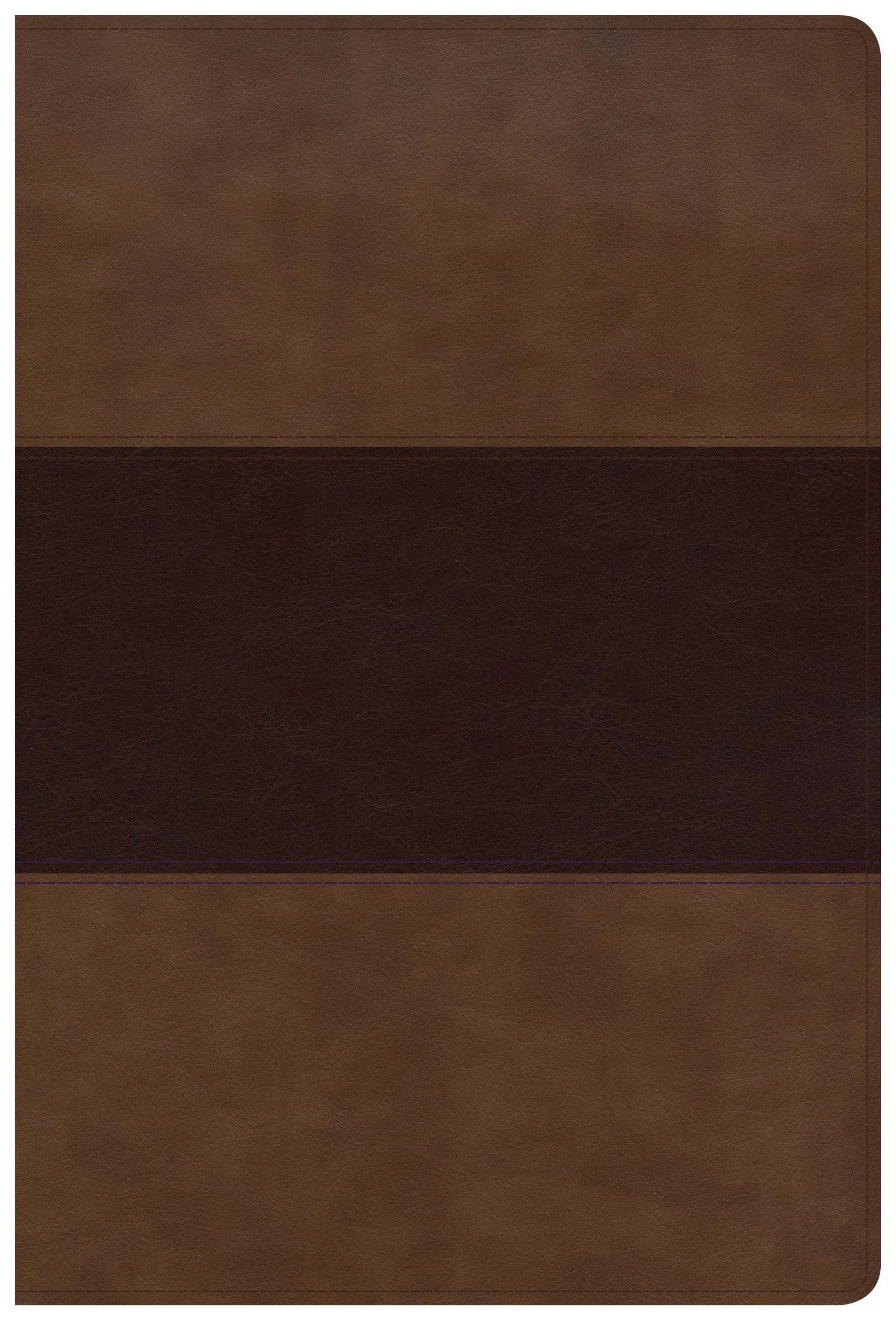 KJV Giant Print Reference Bible, Saddle Brown LeatherTouch - Re-vived