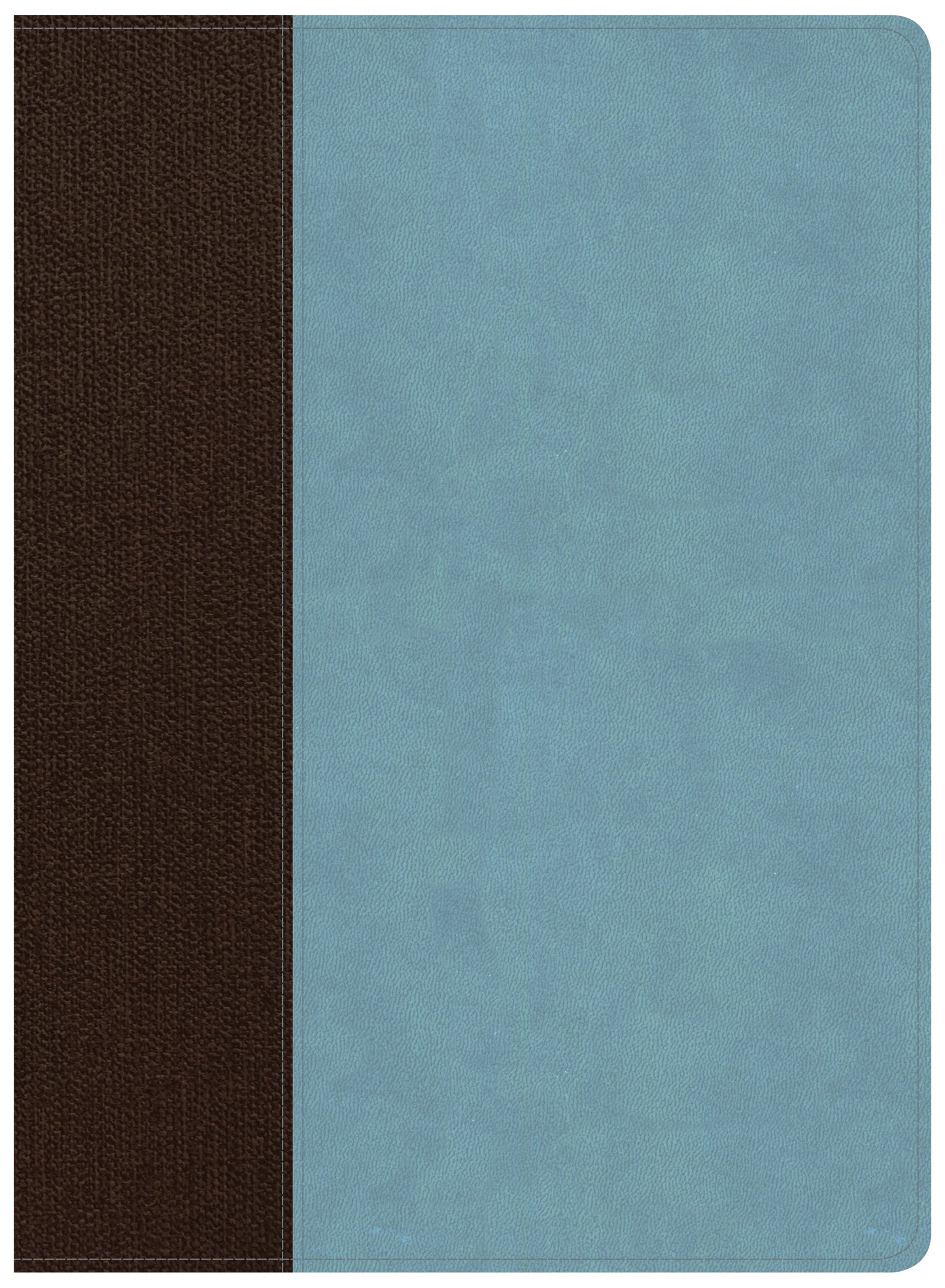 CSB Life Essentials Study Bible, Brown/Sky LeatherTouch, Ind - Re-vived