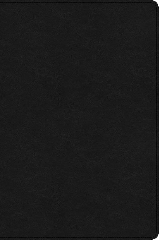 CSB Verse-by-Verse Reference, Black Premium Genuine Leather - Re-vived