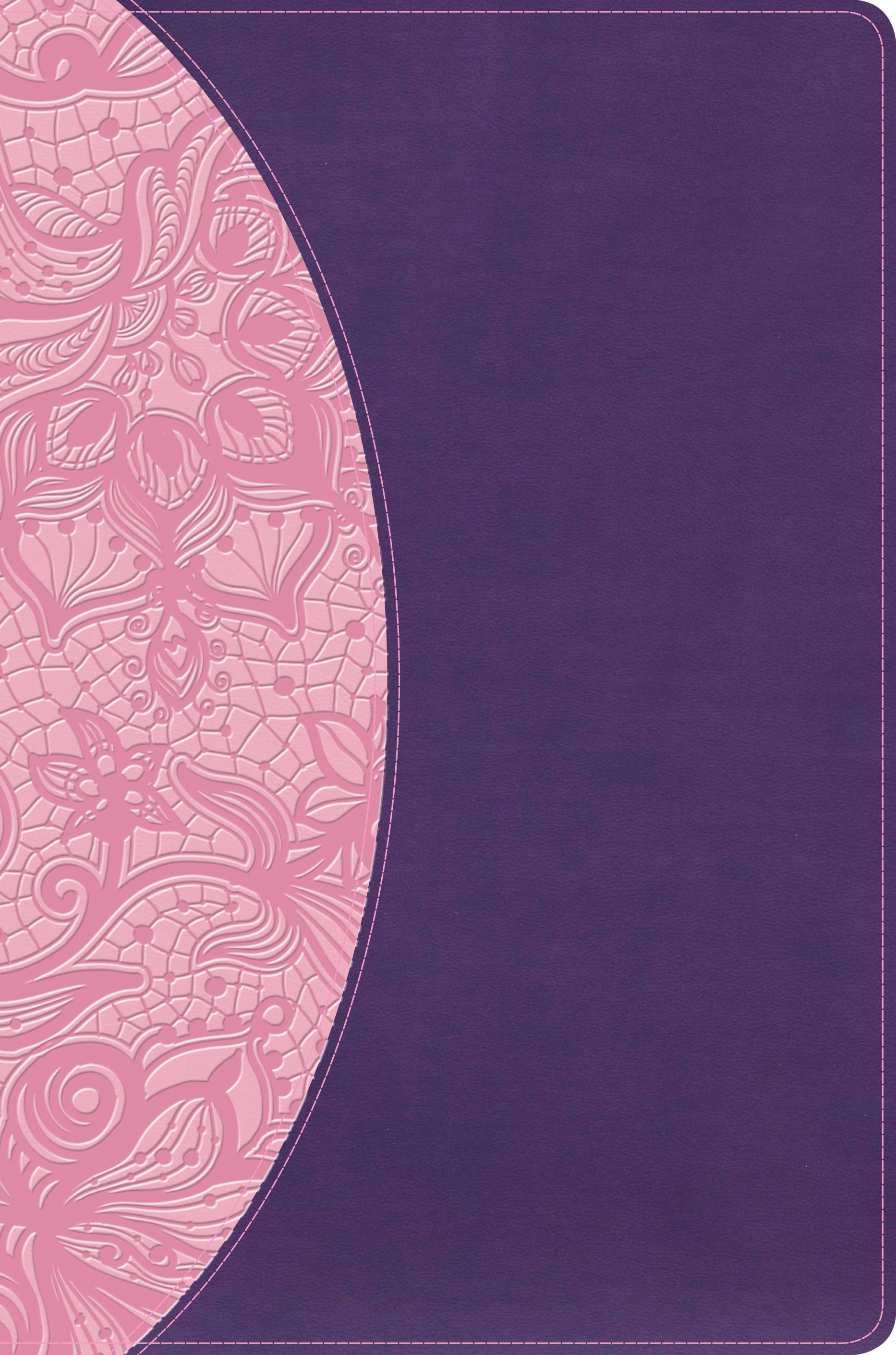 KJV One Big Story Bible, Pink/Purple LeatherTouch - Re-vived