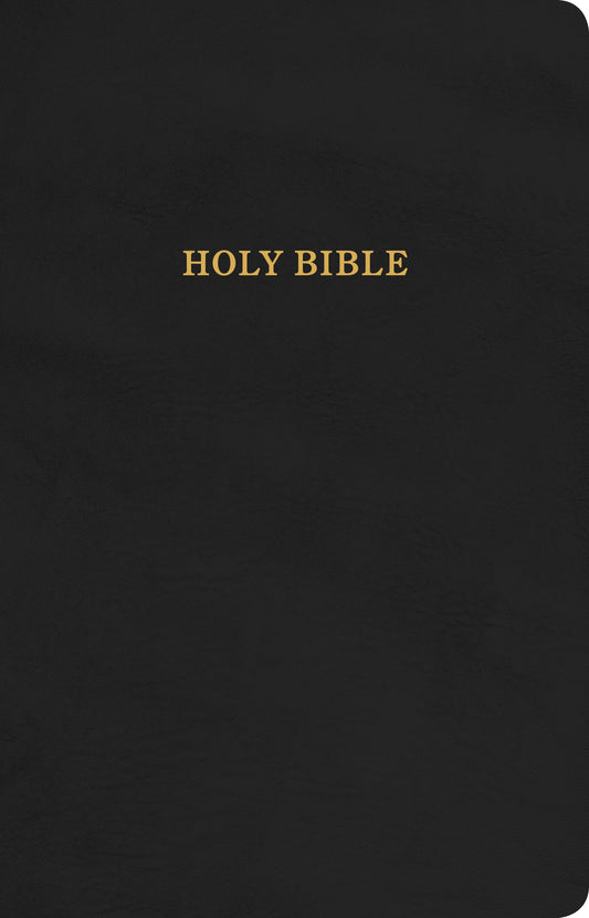 KJV Gift and Award Bible, Black Imitation Leather - Re-vived