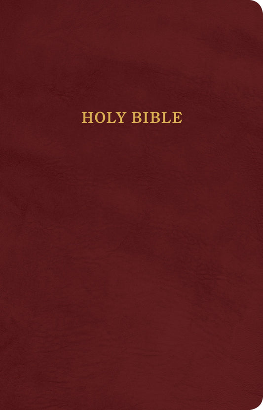 KJV Gift and Award Bible, Burgundy Imitation Leather - Re-vived
