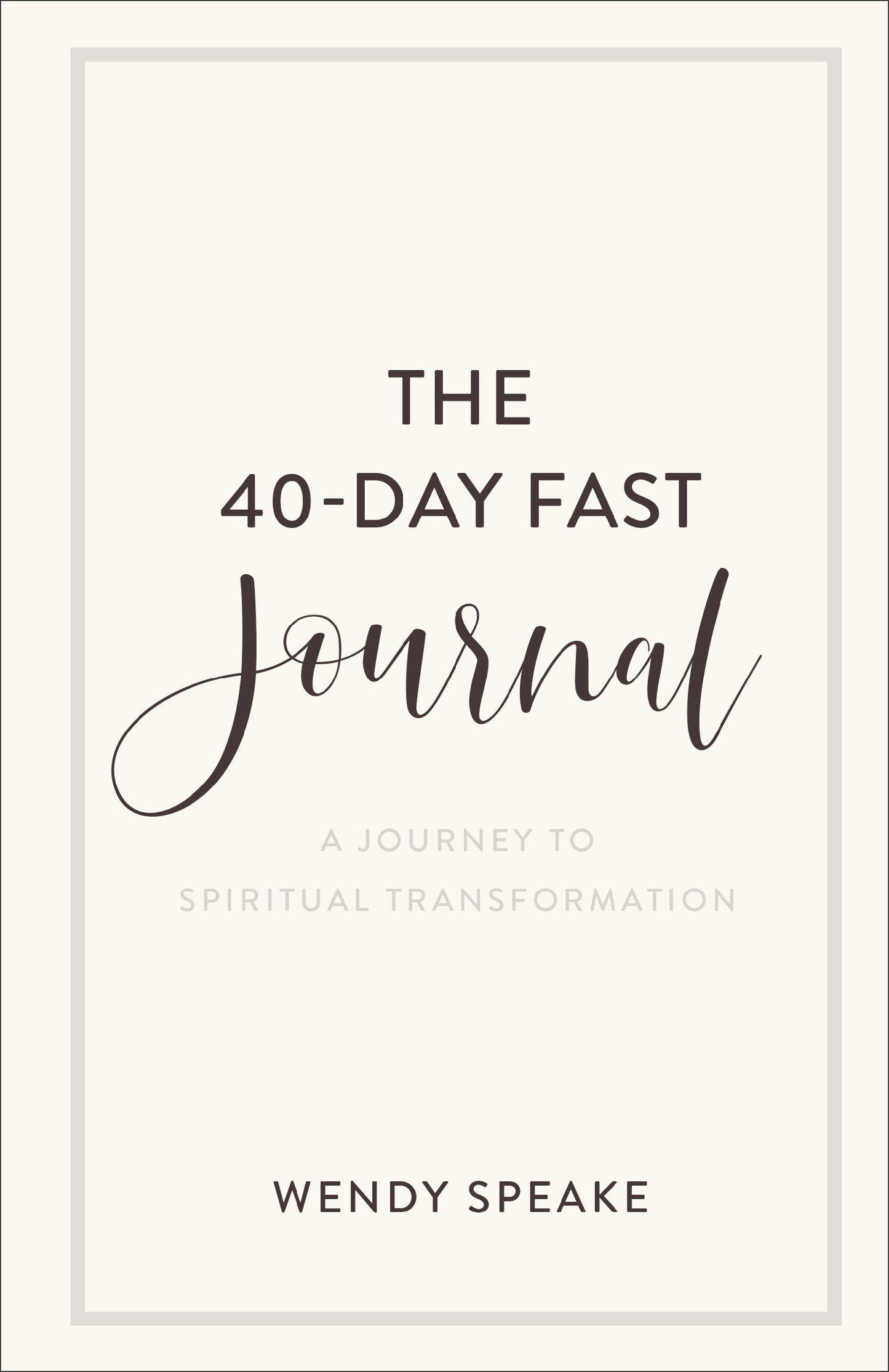 The 40-Day Fast Journal - Re-vived