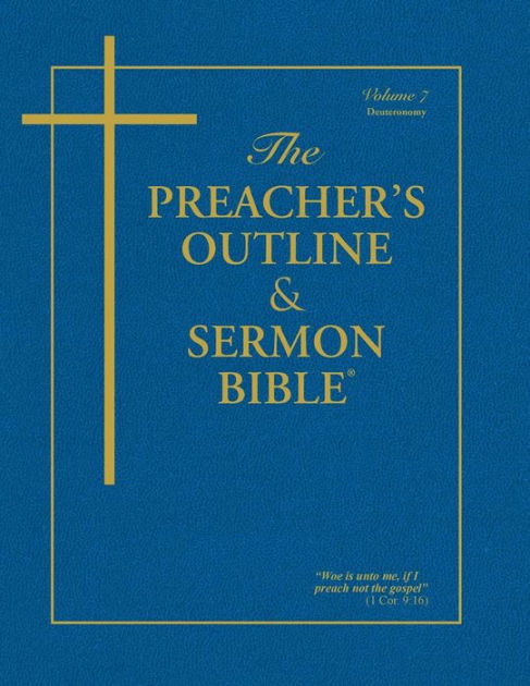 KJV Preacher's Outline & Sermon Bible: Deuteronomy - Re-vived