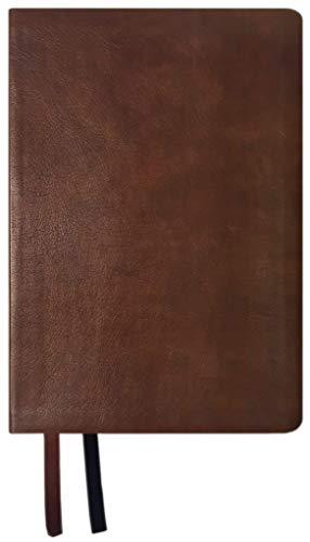 NASB 2020 Giant Print Text Bible, Brown - Re-vived