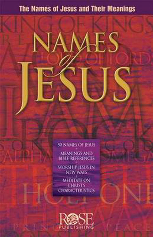 Names of Jesus (pack of 5) - Re-vived